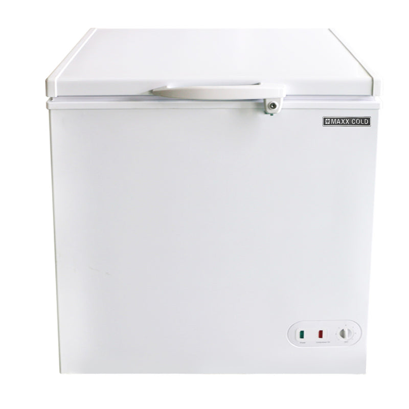 Maxx Cold Compact Chest Freezer with Solid Top, 5.2 cu. ft. Storage Capacity, in White