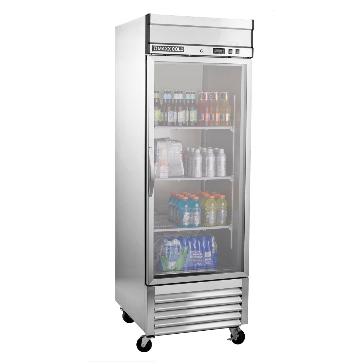 R836A-080 Single Door, Reach-In Shelf - Maxx Cold