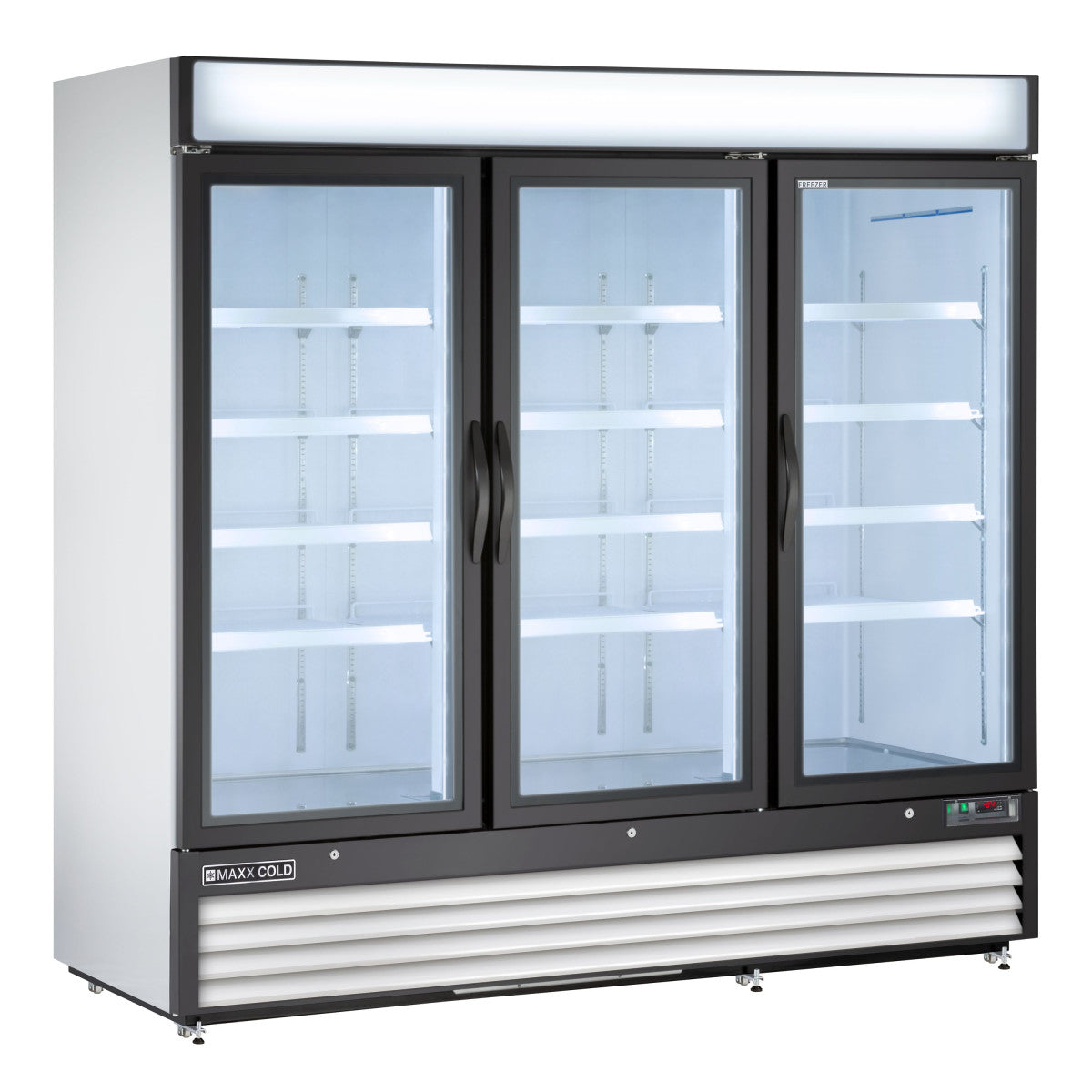 3 door store merchandiser freezer