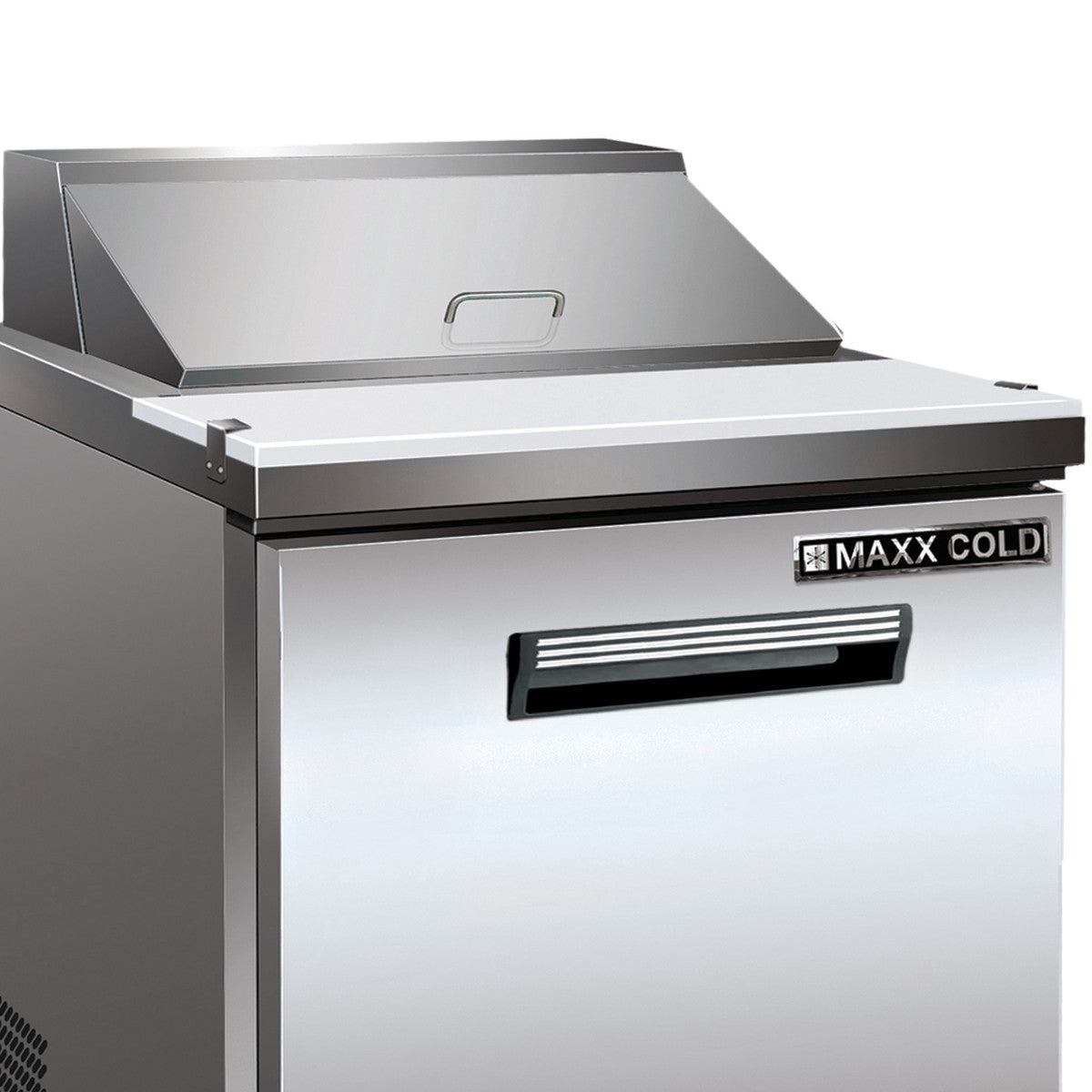 Maxx Cold X-Series One-Door Refrigerated Mega Top Prep Table