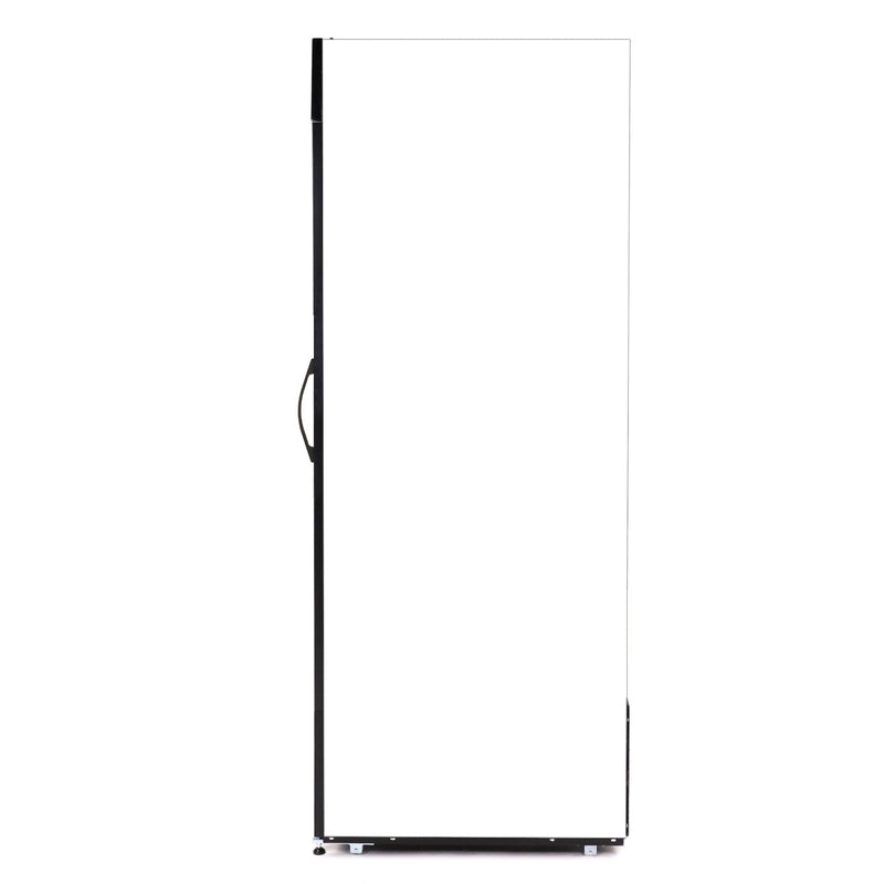 Maxx Cold Double Glass Door Narrow Width Merchandiser Freezer, Swing Style Door, 36 cu. ft., White