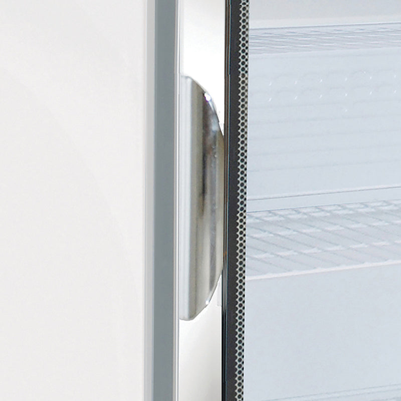 Maxx Cold Merchandiser Refrigerator, Countertop, 2.1 cu. ft. Storage Capacity, in White