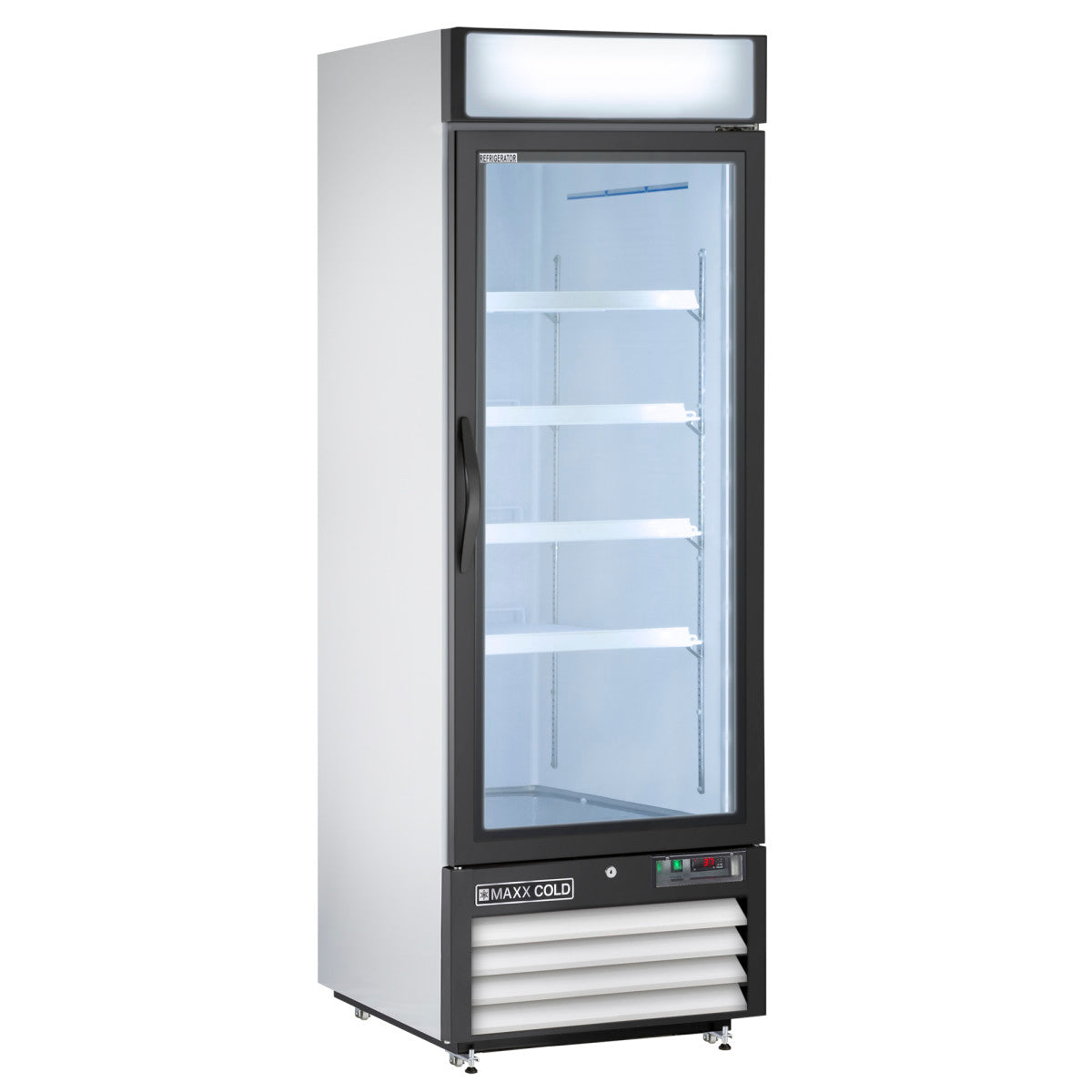 XHGD-72R.09 X-Series Hinged or Sliding Triple Door, Merchandiser