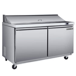 Maxx Cold 2 Door Refrigerated Sandwich and Salad Prep Station