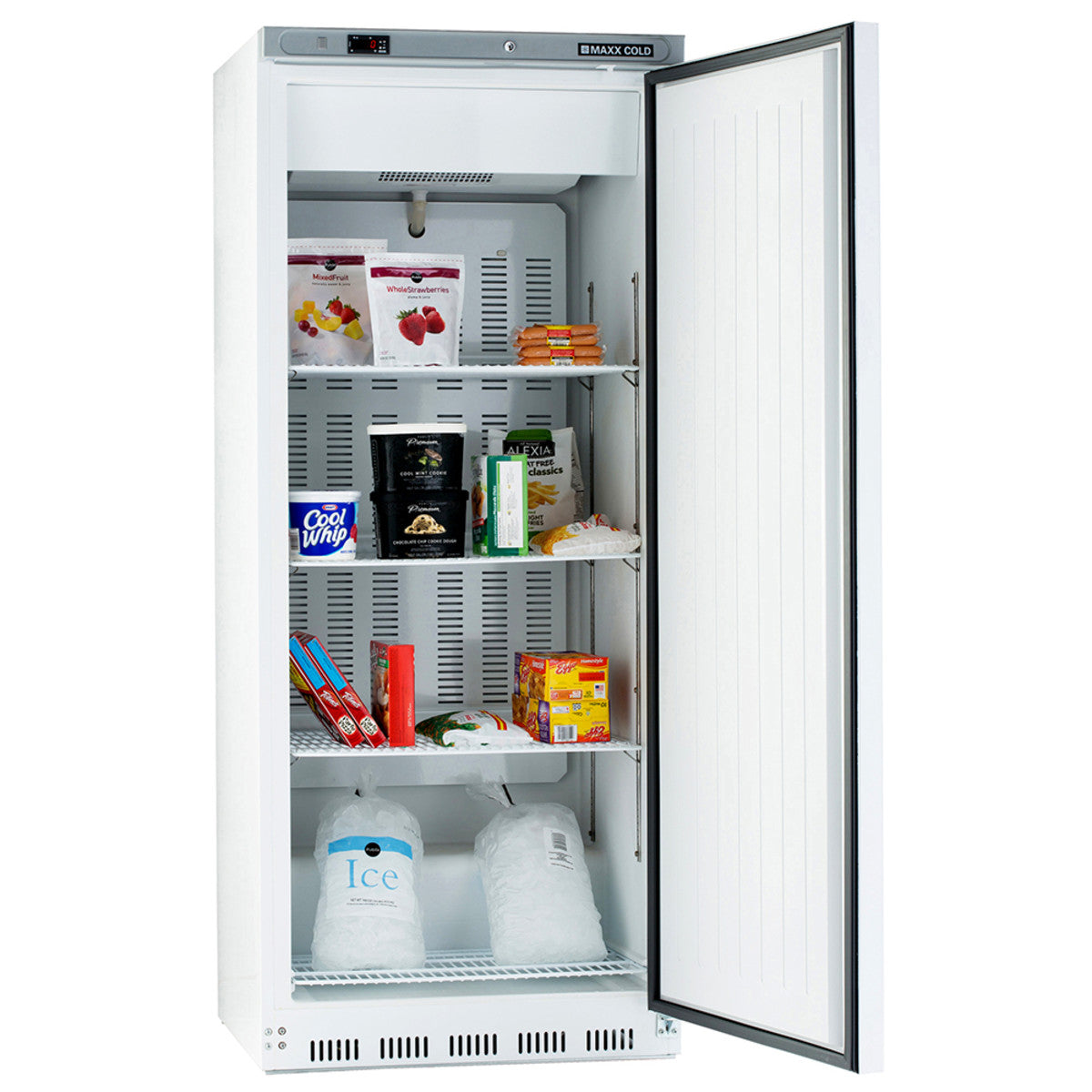 Maxx Cold Single Door Economy Reach-In Freezer, 30.6