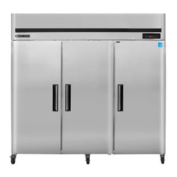 Maxx Cold Triple Door Reach-In Refrigerator, Top Mount, 72 cu. ft. in Stainless Steel