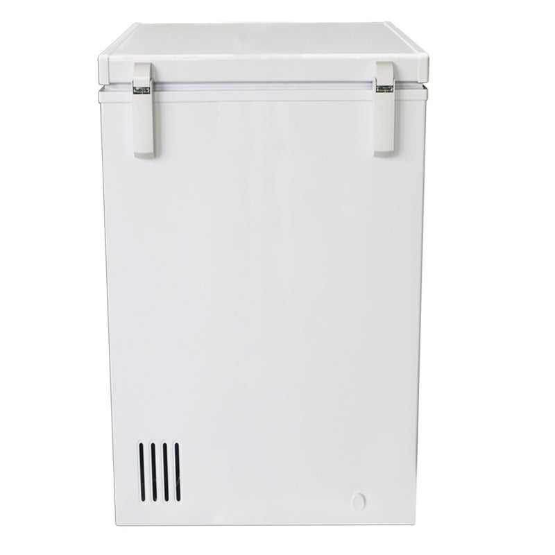 Maxx Cold Compact Chest Freezer with Solid Top, 3.4 cu. ft. Storage Capacity, in White