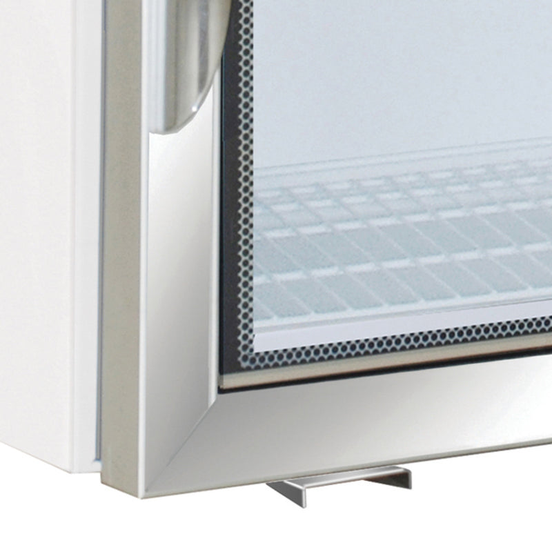 Maxx Cold Merchandiser Refrigerator, Countertop, 2.1 cu. ft. Storage Capacity, in White